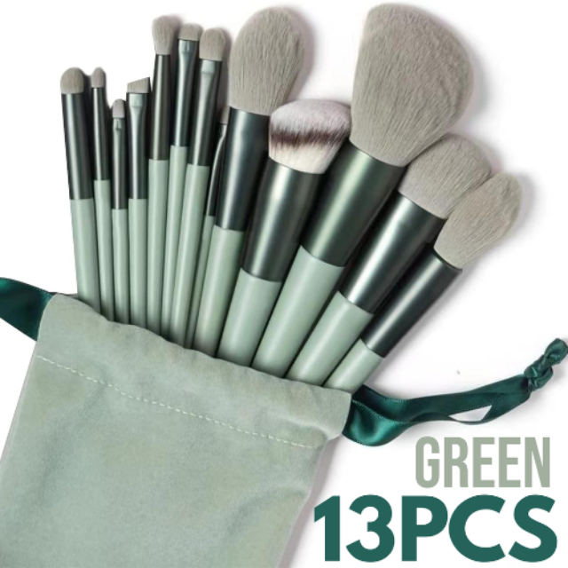 13 Pcs Makeup Brushes Set Beauty Make Up Tool