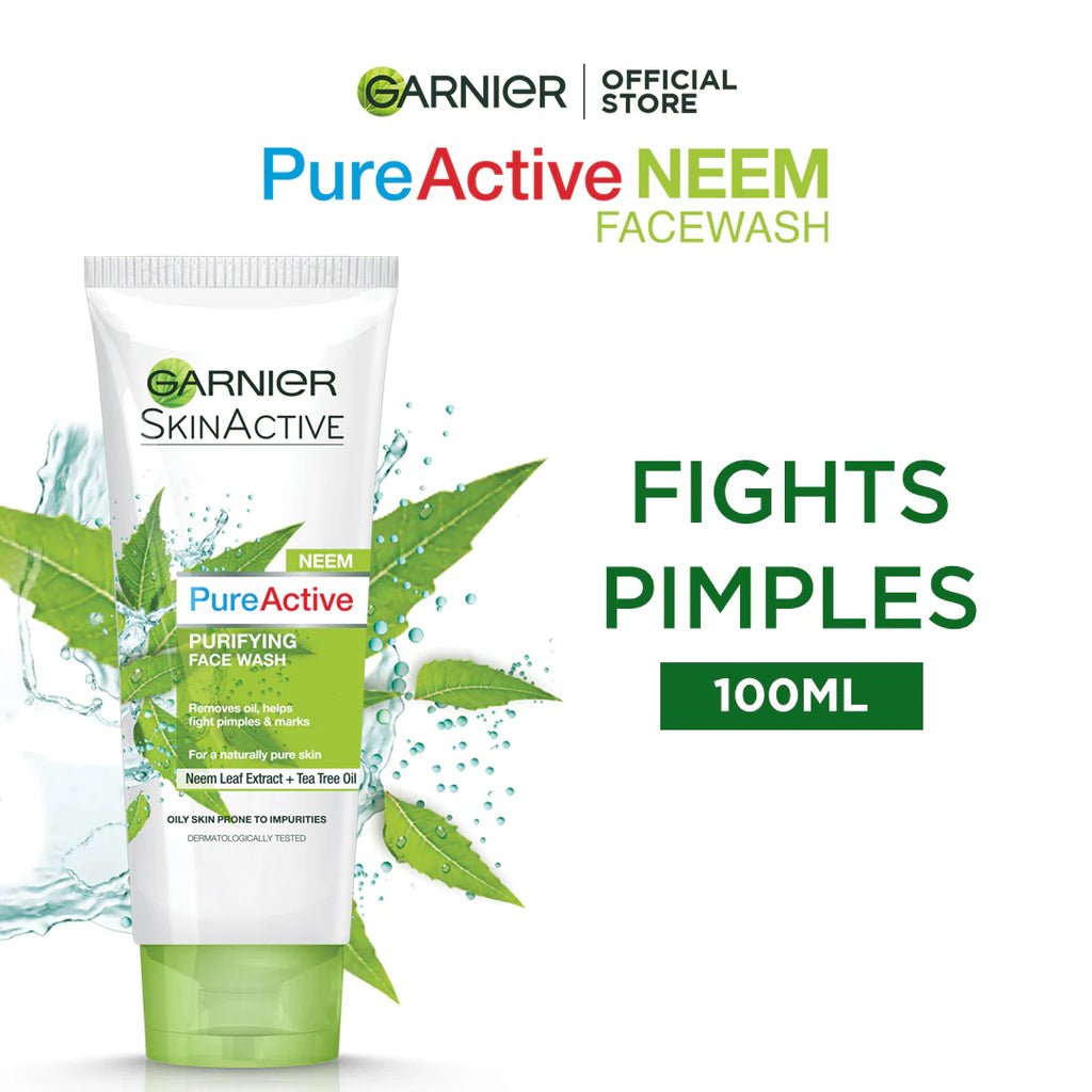 Garnier - Pure Active Neem Purifying Face Wash - 50ml