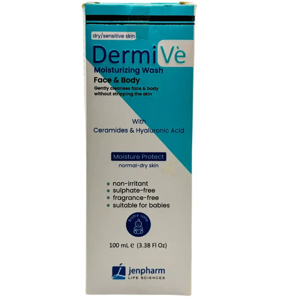 Dermive Best Face Wash for Dry Skin